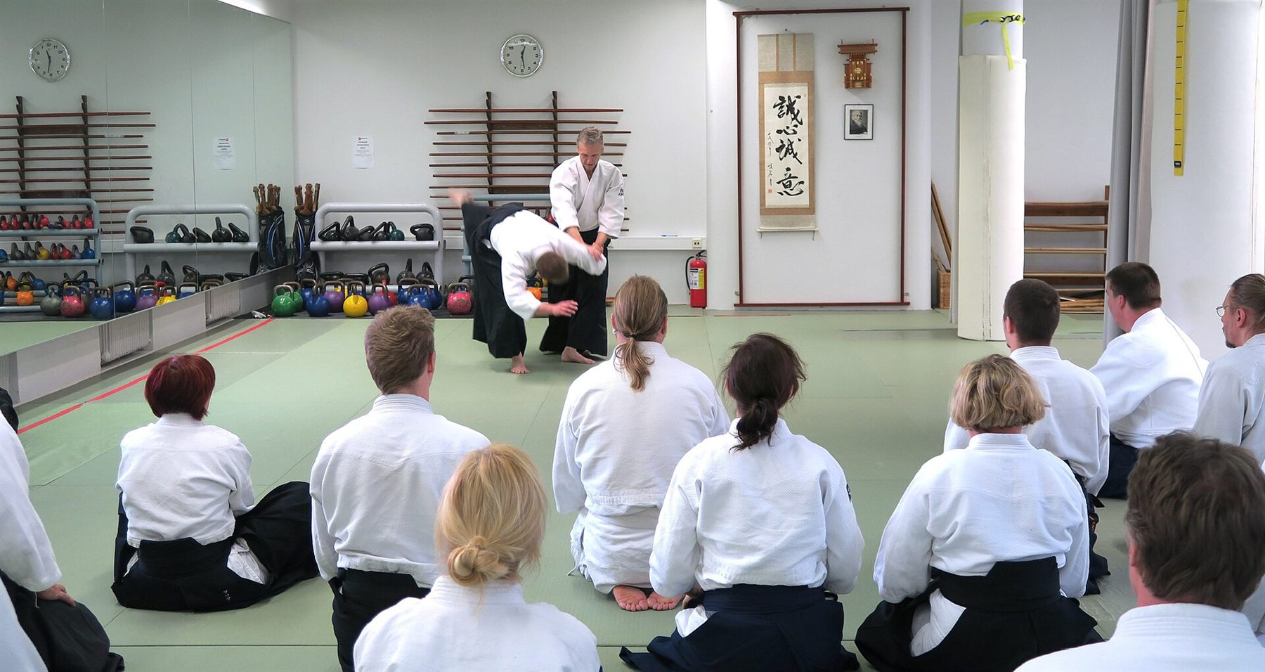 De dojo van Sportschool Breedveld