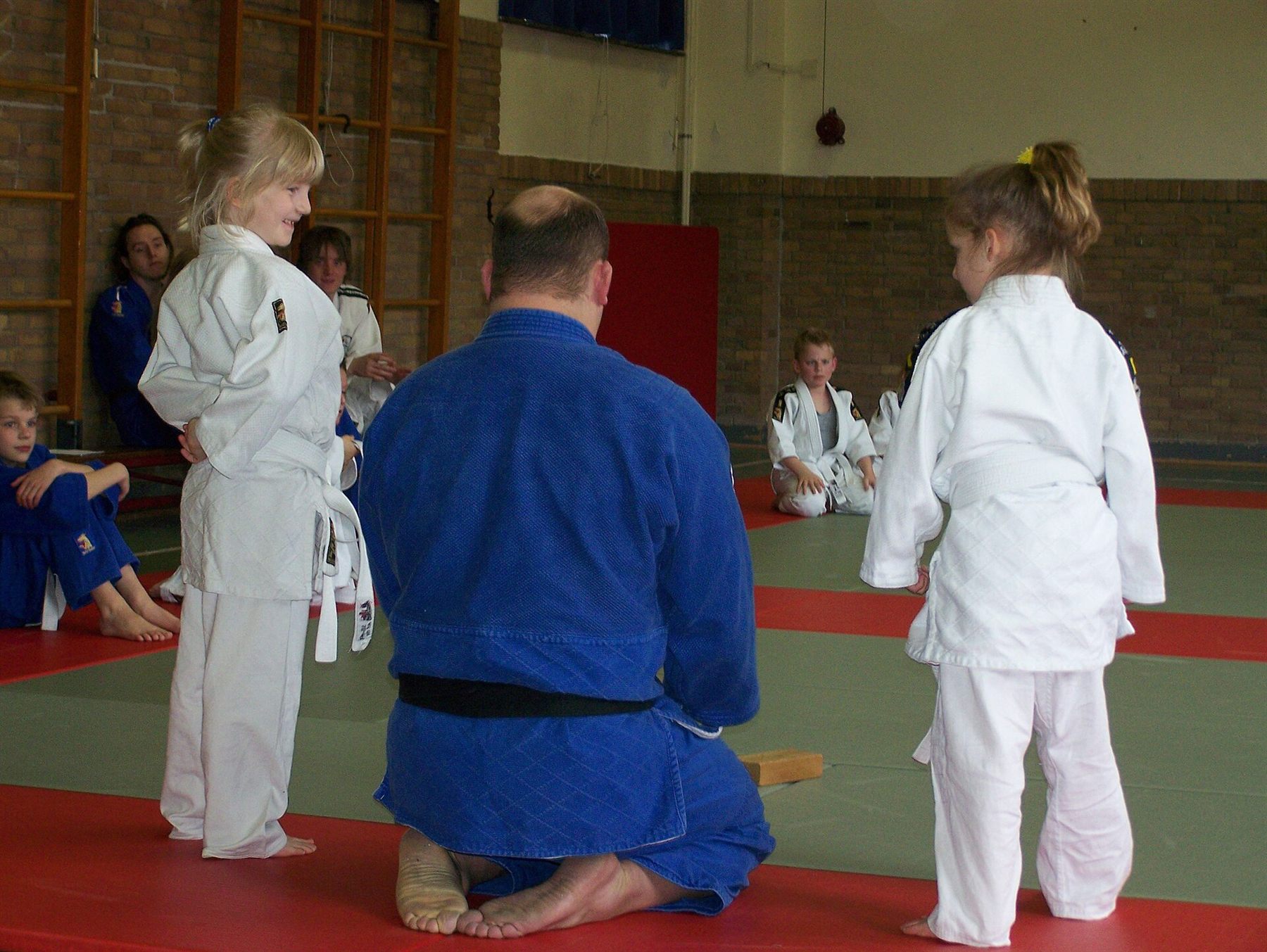 Jeugdjudo op de tatami